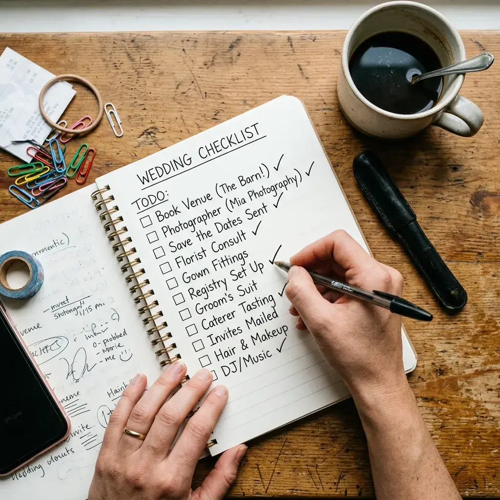 Checklist za organizaciju venčanja
